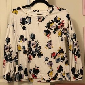 Ann Taylor Floral Sweatshirt